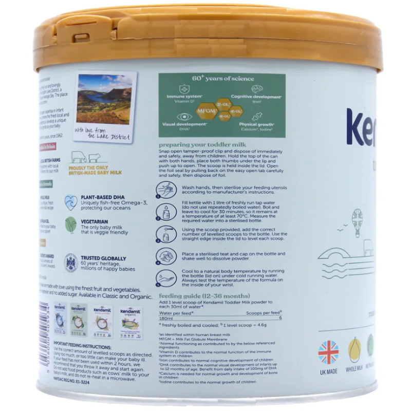 Kendamil Classic Cow Milk Baby Formula Stage 3 • 800gr - HYPERMALL