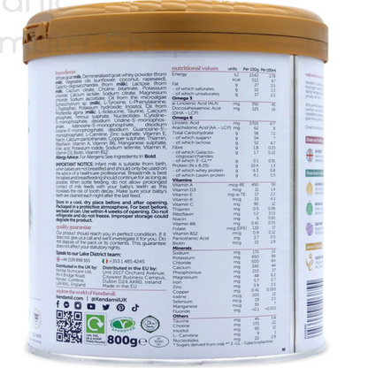 Kendamil Stage 1 Goat Milk Baby Formula• 800gr - HYPERMALL