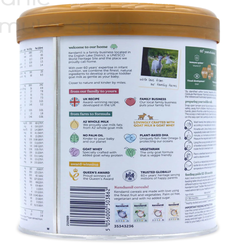 Kendamil Stage 3 Goat Milk Baby Formula • 800gr x 6 cans including shipping - HYPERMALL