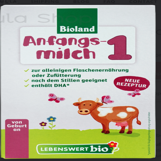 Lebenswert Bioland Stage 1 Cow Milk Baby Formula • 500gr - HYPERMALL