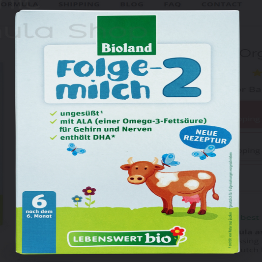 Lebenswert Bioland Stage 2 Cow Milk Baby Formula • 500gr - HYPERMALL