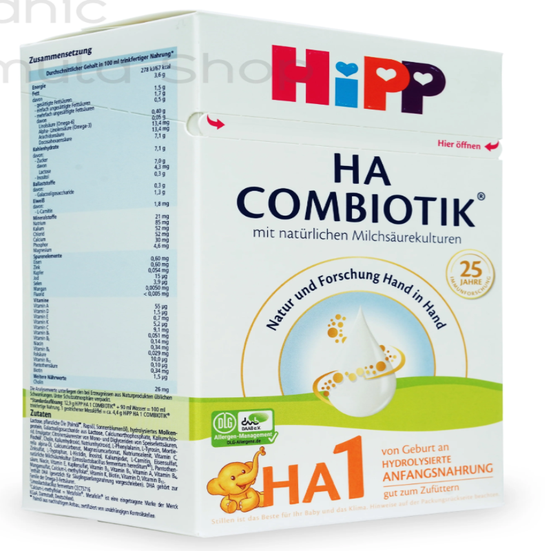 HiPP German Hypoallergenic Stage 1 Cow Milk Baby Formula • 600gr - HYPERMALL