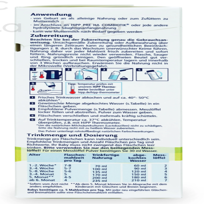 HiPP German Hypoallergenic Stage 1 Cow Milk Baby Formula • 600gr - HYPERMALL