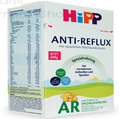 HiPP Anti-Reflux (AR) Cow Milk Baby Formula • 600gr - HYPERMALL