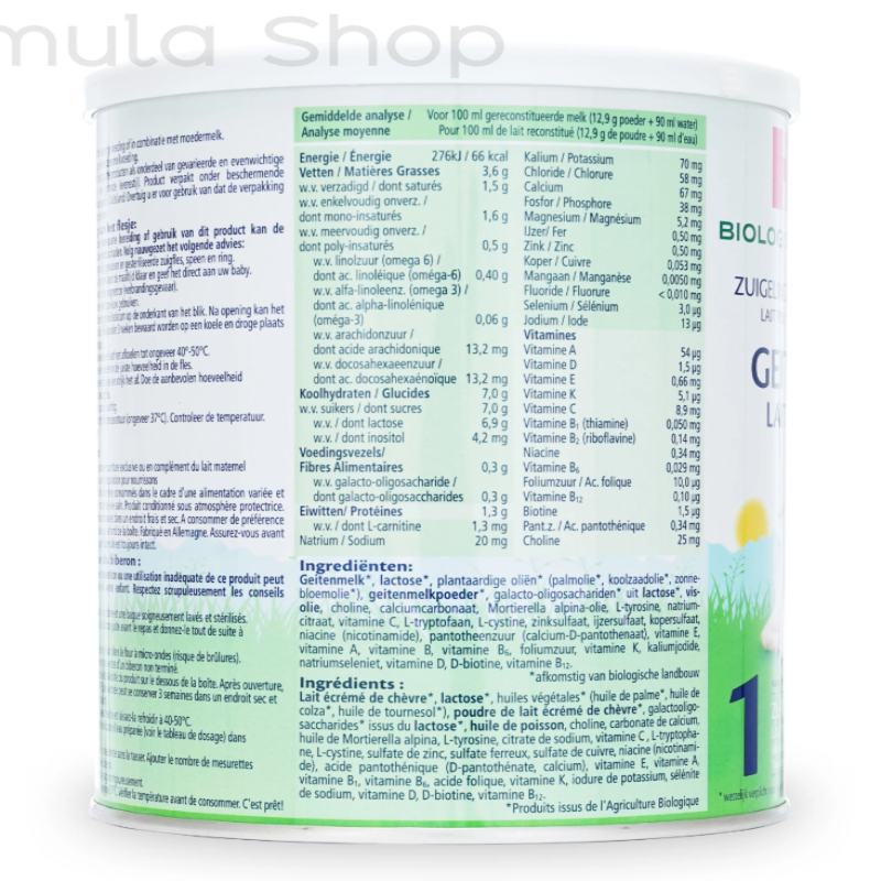 HiPP Dutch Goat Formula – Stage 1 (0–6 Months) • 400gr - HYPERMALL