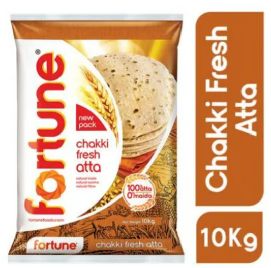 Fortune Premium Chakki Atta 10kg - HYPERMALL
