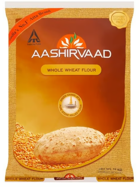 Aashirvaad Shudh Chakki Atta 10kg - HYPERMALL