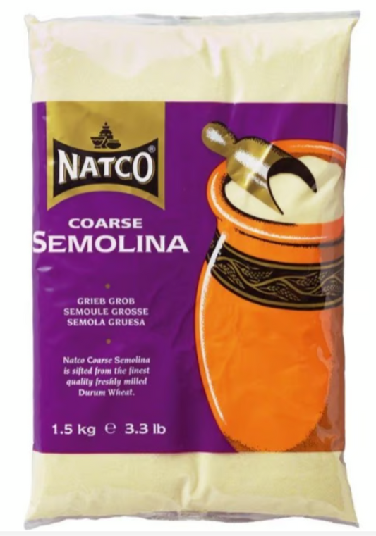 Natco Semolina Coarse 1.5kg - HYPERMALL