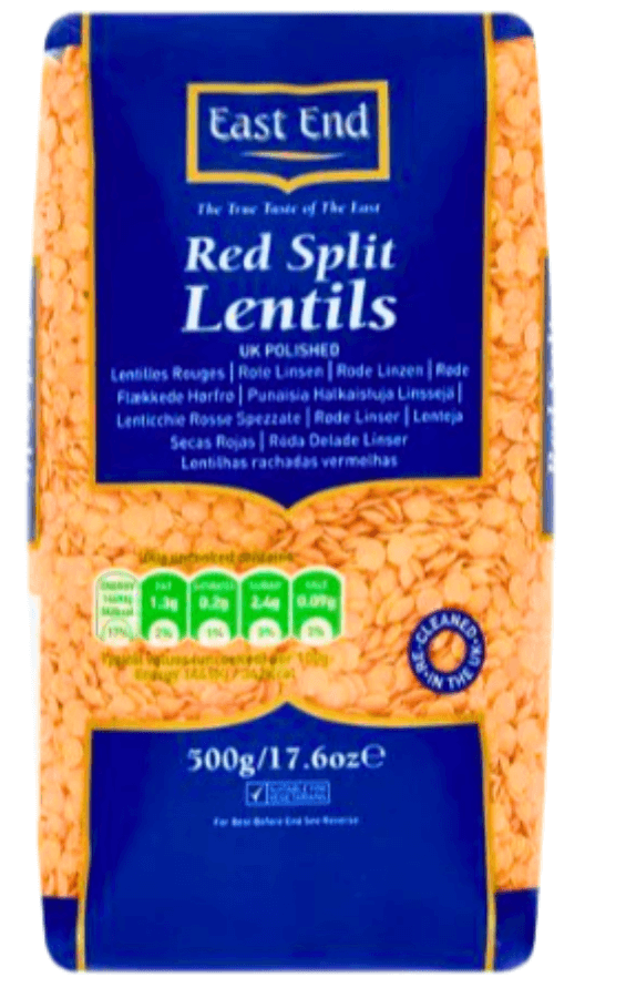 EAST END MASOOR DAL (RED LENTILS) 500G - HYPERMALL