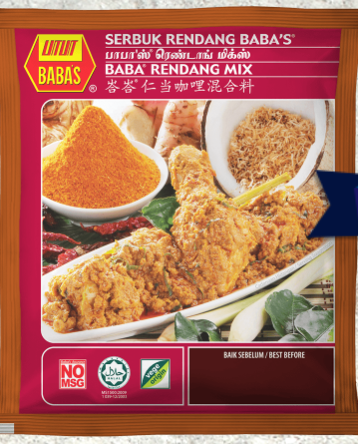 Baba Rendang Mix 250g - HYPERMALL