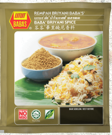 BABA BRIYANI SPICE 250g - HYPERMALL