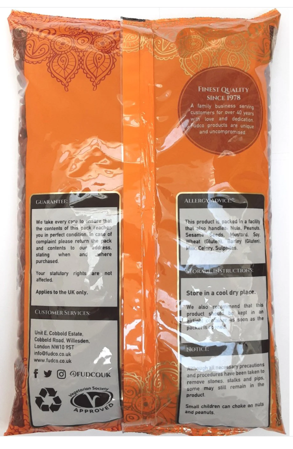 FUDCO RED KIDNEY BEANS 1,5Kg - HYPERMALL