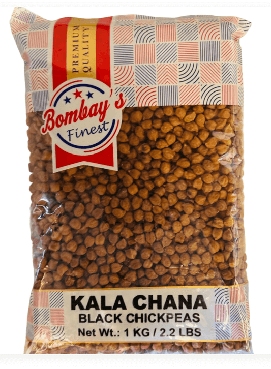 Bombay's Finest Premium Kala Chana 1kg - HYPERMALL