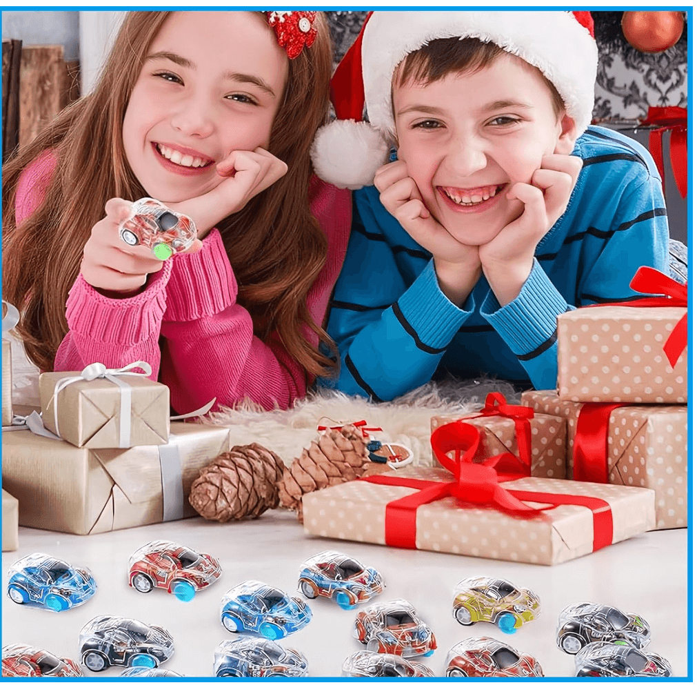 MONKY 36Pcs Small Pull Back Cars bulk Mini Toy Cars Party Bag Fillers for Kids,Mini Push and Go Car Toy Little Racing Cars for Toddlers Boys Girls 2+ Birthday Party Favours Return Gift,Filling Xmas Crackers