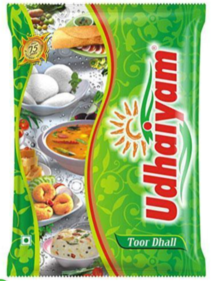 UDHAIYAM TOOR DHAL 5KG