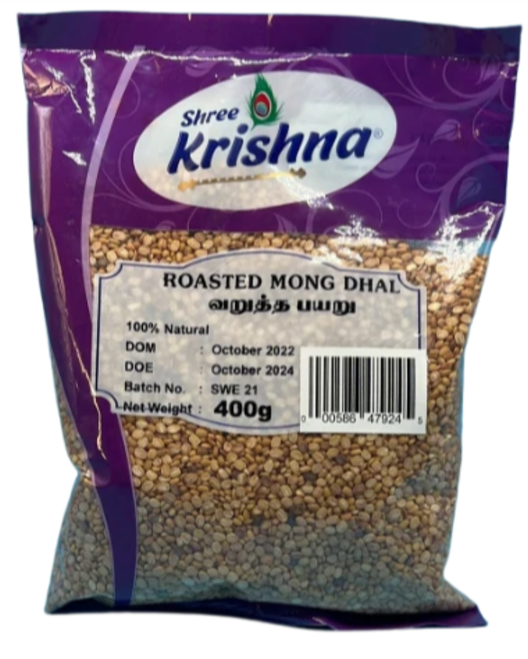 SHREE KRISHNA ROASTED MOONG DALL 400G