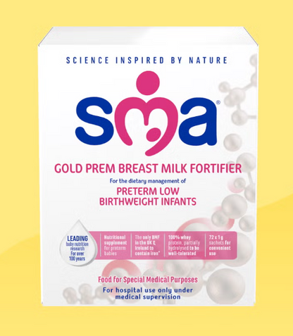 SMA Gold Prem Breast Milk Fortifier - Powder - 72x1g