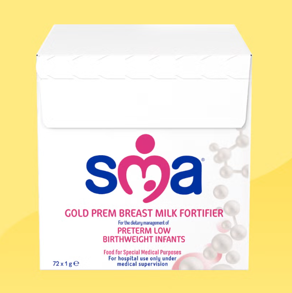 SMA Gold Prem Breast Milk Fortifier - Powder - 72x1g