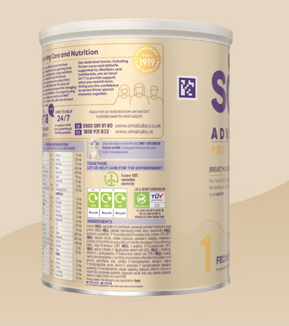 SMA® ADVANCED First Infant Milk Powder STAGE 1