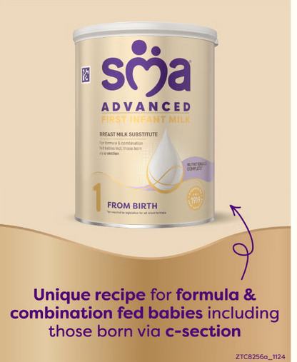 SMA® ADVANCED First Infant Milk Powder STAGE 1