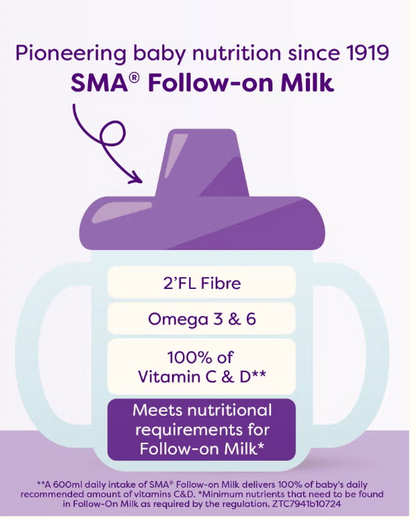 SMA® Follow-on Baby Milk Powder  STAGE 2- 800g