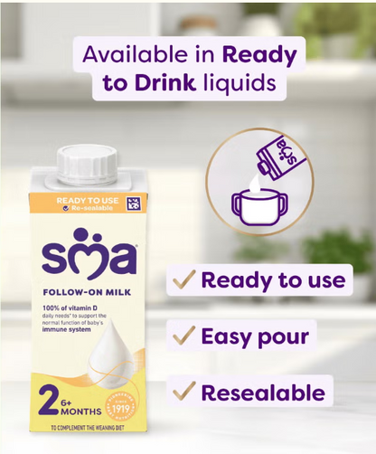 SMA® Follow-on Baby Milk Powder  STAGE 2- 800g