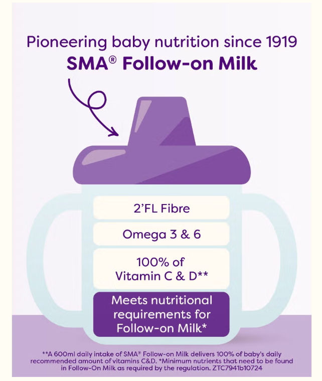 SMA® Follow-on Baby Milk Powder - 800g STAGE -3