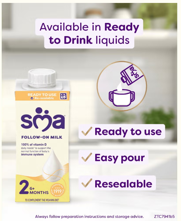 SMA® Follow-on Baby Milk Powder - 800g STAGE -3