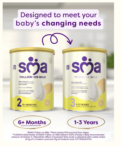 SMA® Follow-on Baby Milk Powder - 800g STAGE -3