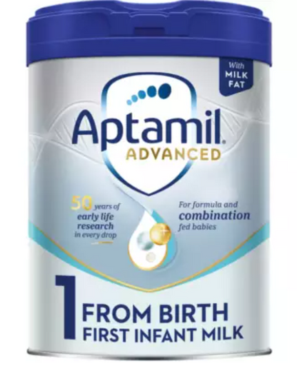 Aptamil Advanced 1 First Baby Milk Formula Powder From Birth 800g x 3