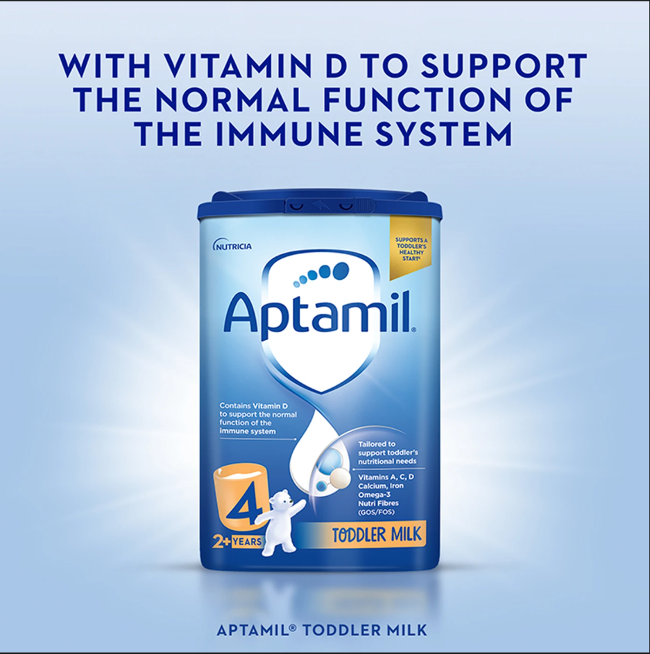 Aptamil 4 Toddler Milk 2+ Years 800g x3