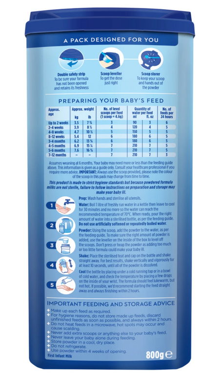 Aptamil Hungry Milk From Birth 800g x 3