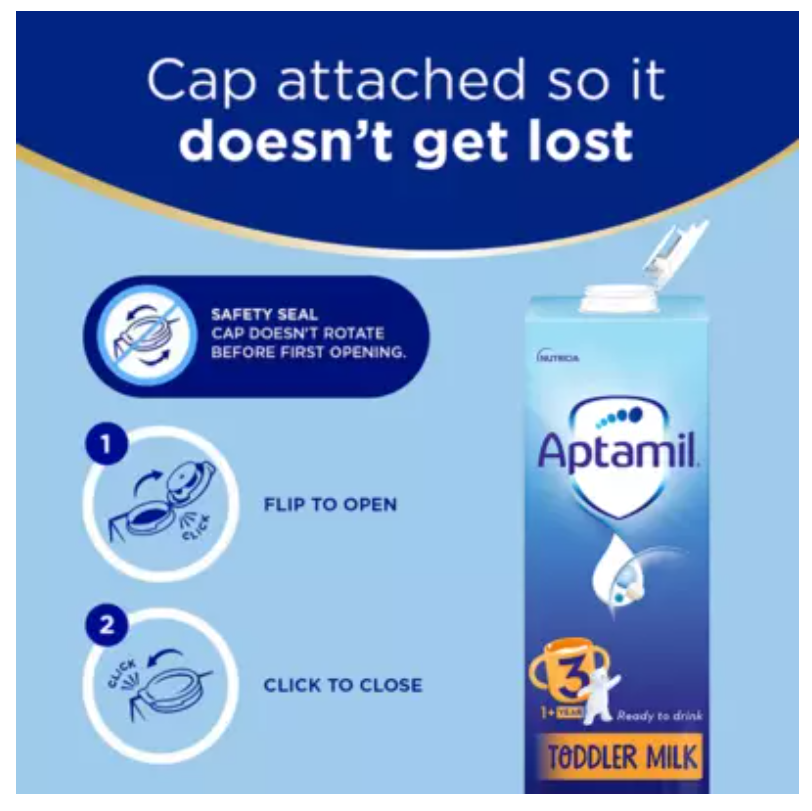 Aptamil 3 Toddler Milk 1-3 Years 1L