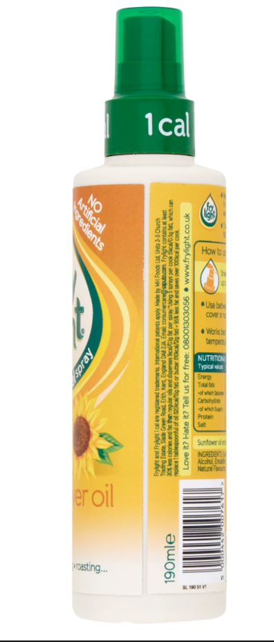 Fry Light Sunflower Oil