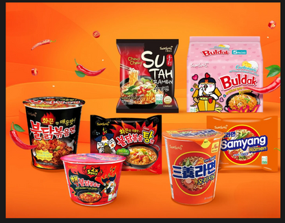 Samyang Hot Pepper Stir Fried Ramen 5 pack 120g