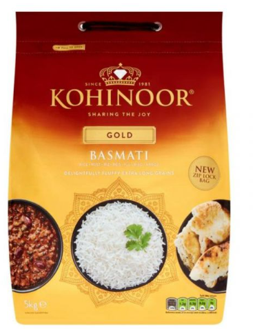 Kohinoor Gold Basmati Rice 5Kg