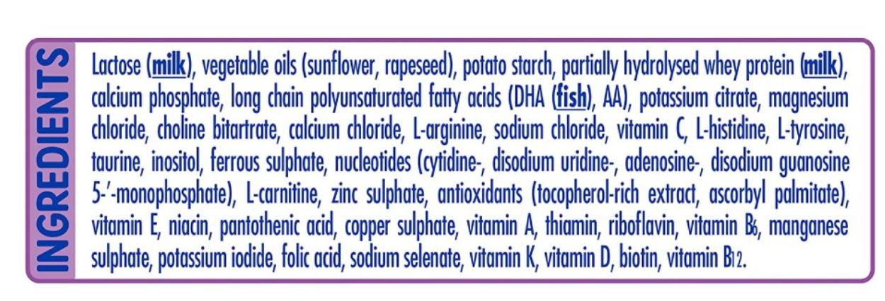 SMA Anti Reflux Baby Milk Formula From Birth 