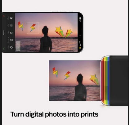 Polaroid Hi-Print Bluetooth 2x3 Photo Printer + Photo Paper Bundle (40 Sheets Included)