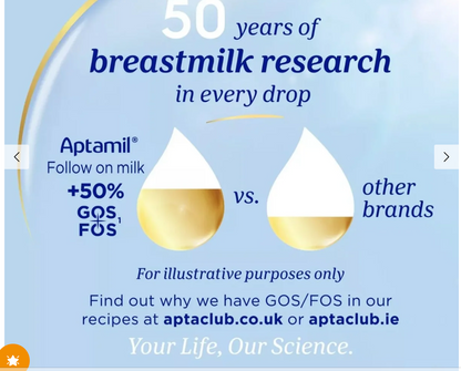 Aptamil 2 Follow On Milk Formula 6-12 months 800g x 3