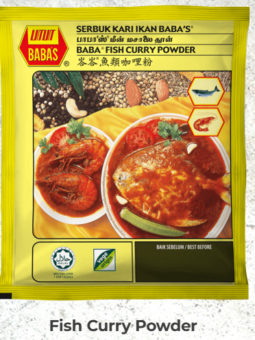 BABA FISH CURRY POWDER 1 Kg