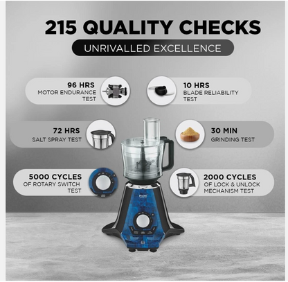 Preethi Zodiac 2.0 Mixer Grinder MG-255 1000 Watt Mixie With 4 Jars