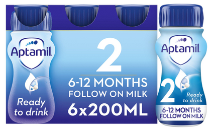Aptamil First Infant Milk Ready To Feed – 12 x 200ml - HYPERMALL