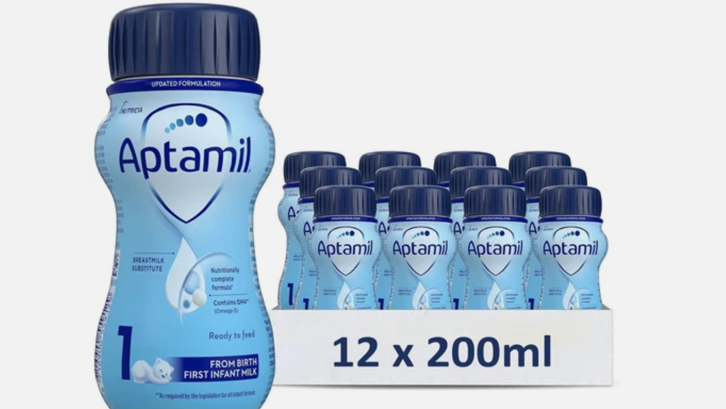 Aptamil First Infant Milk Ready To Feed – 12 x 200ml - HYPERMALL