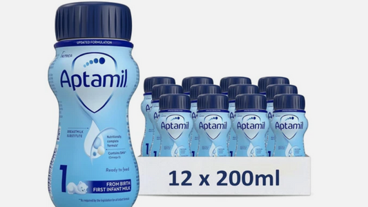 Aptamil First Infant Milk Ready To Feed – 12 x 200ml - HYPERMALL