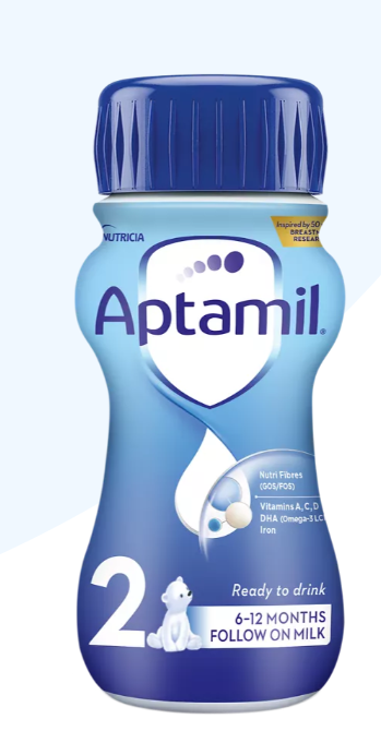 Aptamil Advanced Follow On Milk Ready To Drink – 200ml x 6 - HYPERMALL