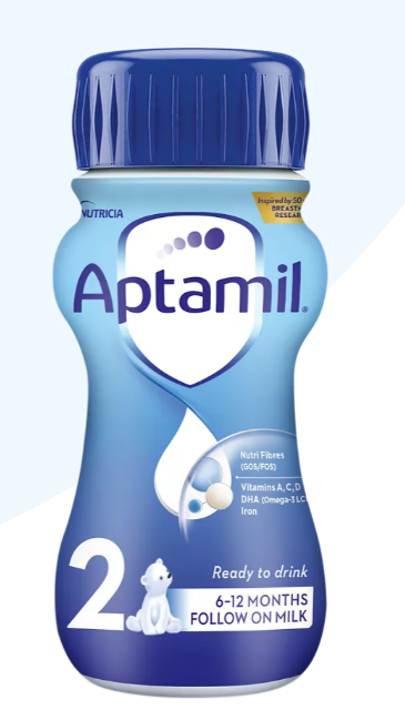Aptamil Follow On Milk Ready To Drink – 200ml x 6 - HYPERMALL