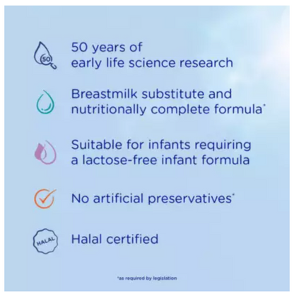 Aptamil Lactose-Free Baby Formula – 400g x 3 cans - HYPERMALL