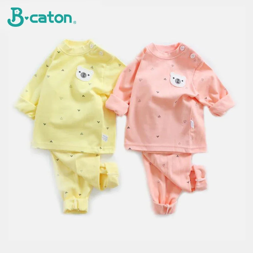 Cotton Pajama Set For Kids - HYPERMALL