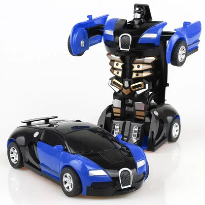 One-Click Transforming Robot Car - HYPERMALL