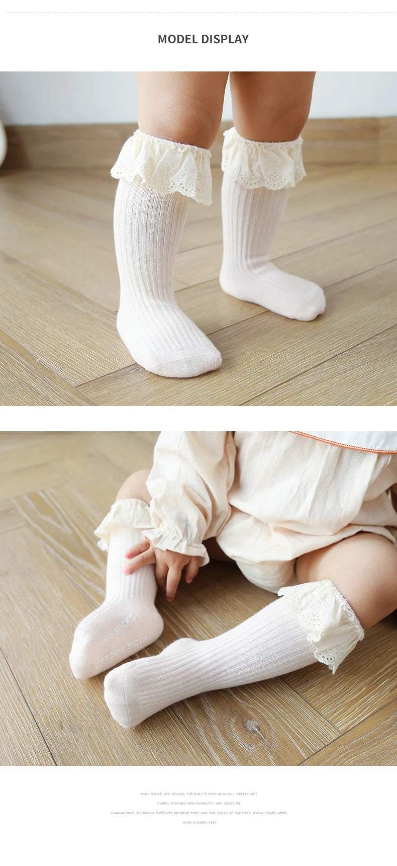 Baby Knee-High Socks - HYPERMALL